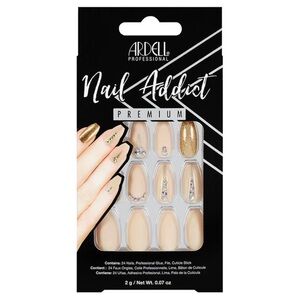 Ardell Nail Addict Premium Gold and Beige Set